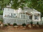 deck remodel with roof cover and circular landing